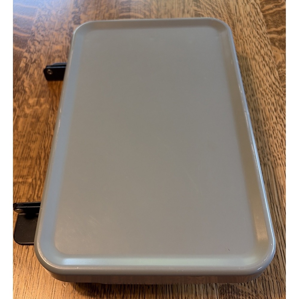 folding‎ wall table plastic tray metal brackets 16 x 10 RV Compact Space Saver